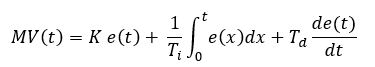 PID Parallel Equation